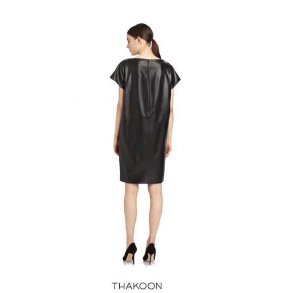 Thakoon dragonfly dress Leather panel back. NWT - Picture 5 of 9